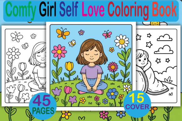Comfy Girl Self Love Coloring Book: What to Check Before You Download or Sell