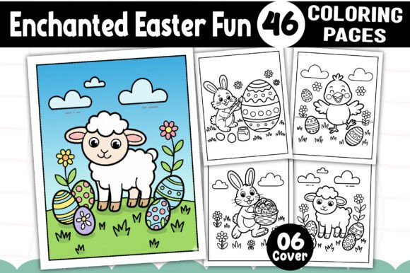 Enchanted Easter Fun Coloring Book: A Creative Journey for All