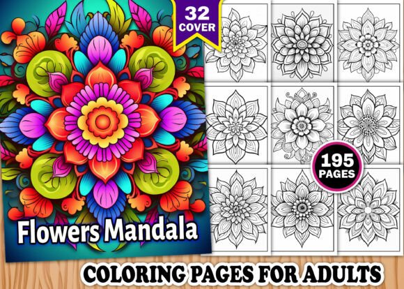 Exploring the Adults Florals Mandala Coloring Book for Creative Expression and Relaxation